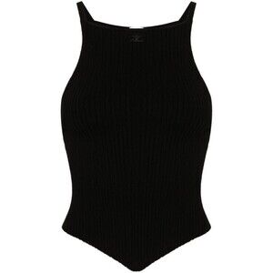 Courrèges Ribbed Knit Top - NWT